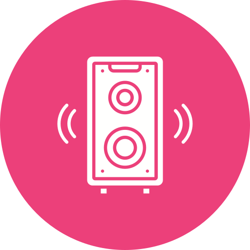 altavoz icono gratis