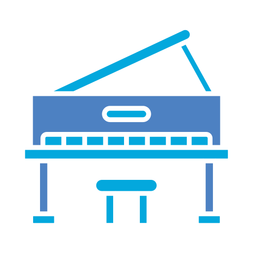 Piano Generic color fill icon