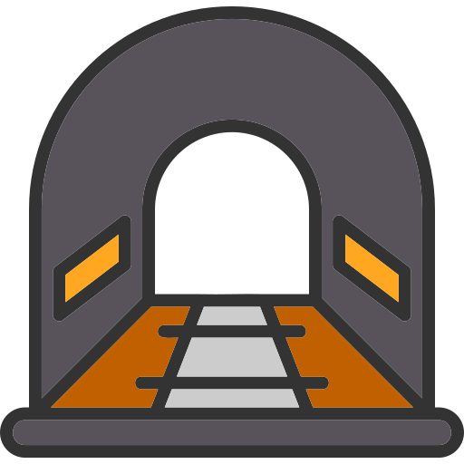 túnel icono gratis