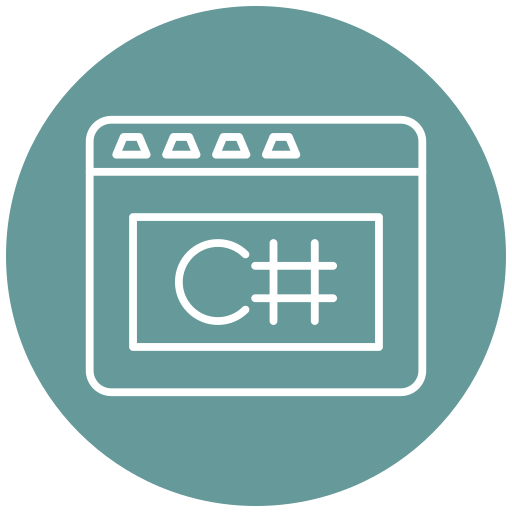 C sharp Generic color fill icon