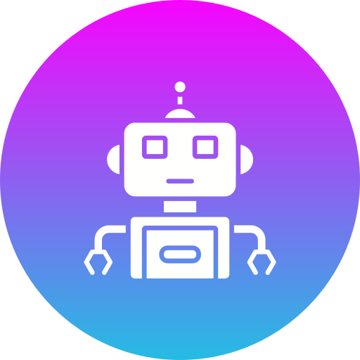 Robot icon Generic gradient fill