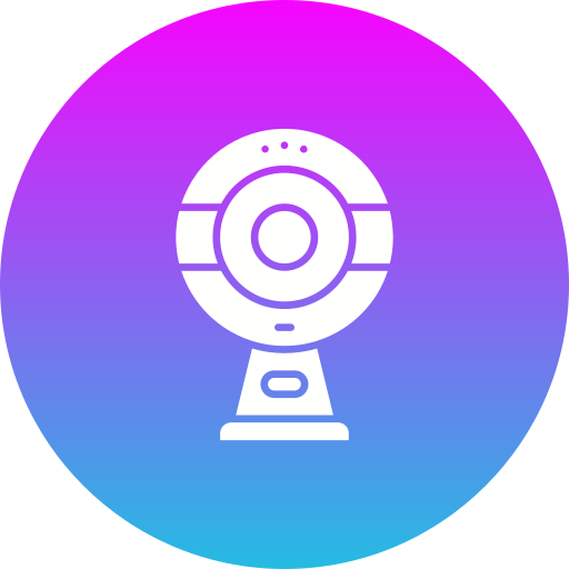cámara web icono gratis