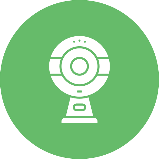 cámara web icono gratis