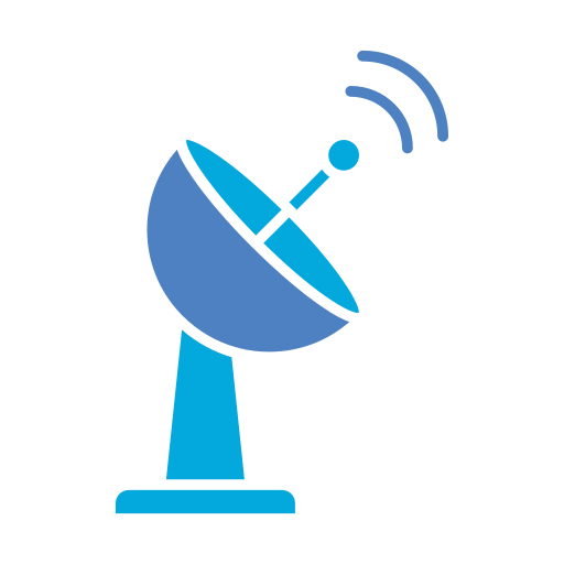 antena parabólica icono gratis