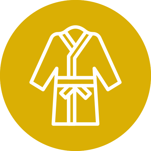 목욕 가운 무료 아이콘 목욕 가운 무료 아이콘