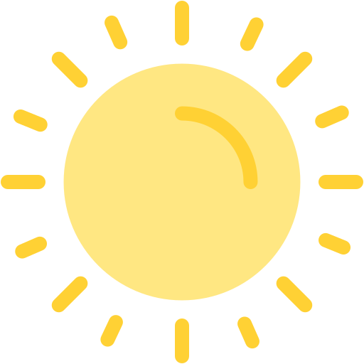 Sun free icon