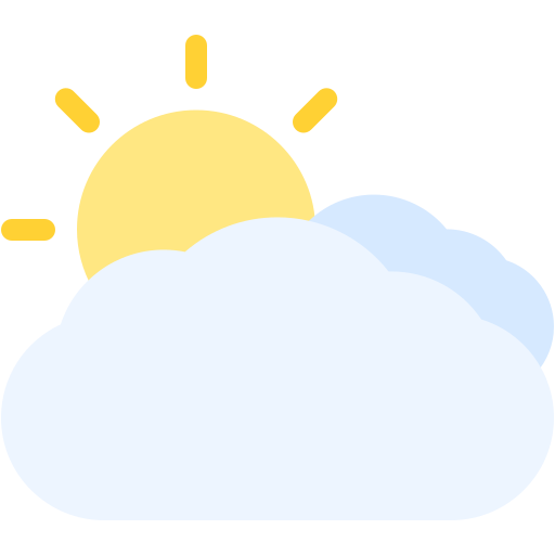 Partly Cloudy Generic Color Fill Icon