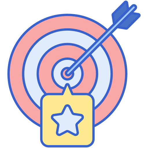 Goal Generic Color Lineal Color Icon