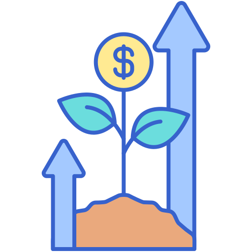 Growth free icon Growth free icon