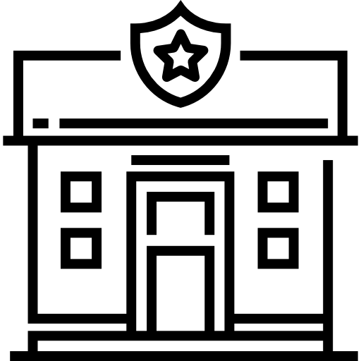 Полицейский участок бесплатно иконка Полицейский участок бесплатно иконка