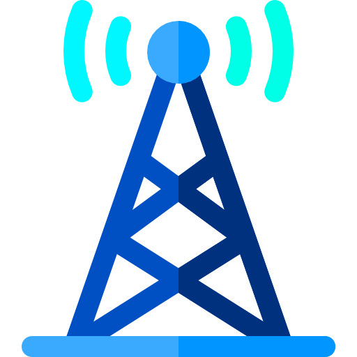 Antenna Basic Rounded Flat icon