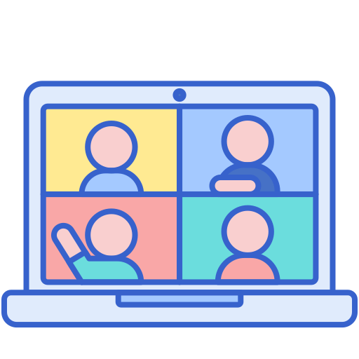 Video Conference - Free communications icons