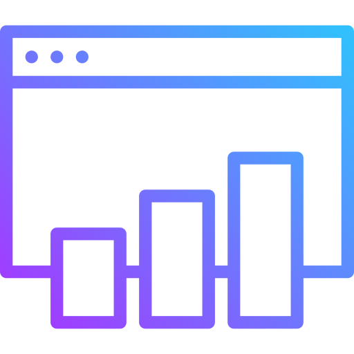 gráfico de barras icono gratis