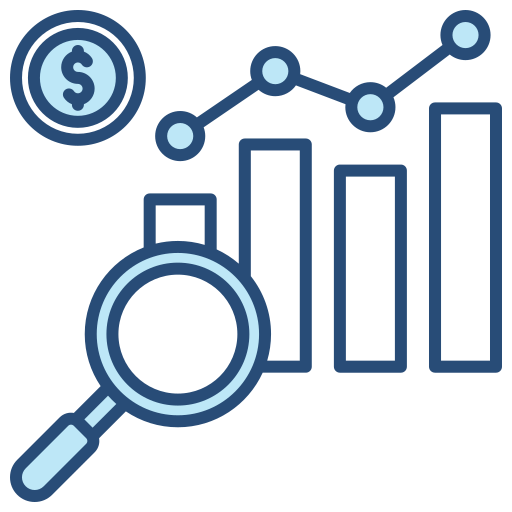 Market analysis Generic color fill icon