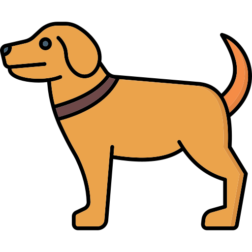 perro icono gratis