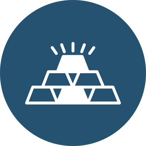 Золотые слитки бесплатно иконка