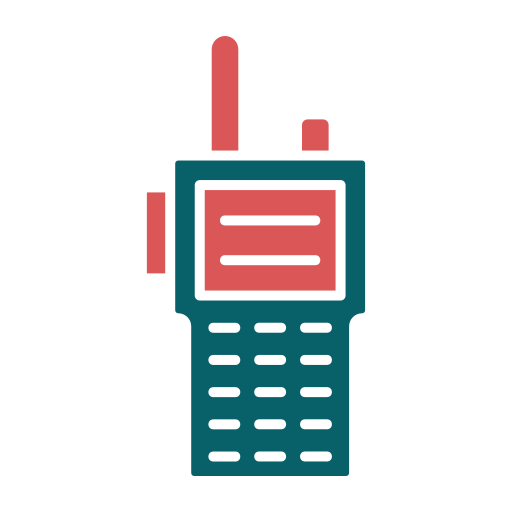talkie walkie Icône gratuit talkie walkie Icône gratuit
