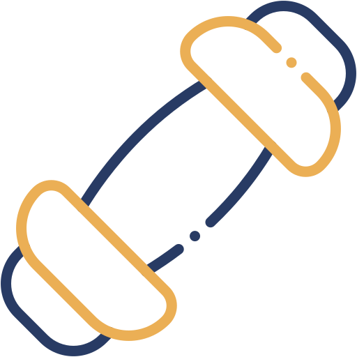 Dumbbell free icon