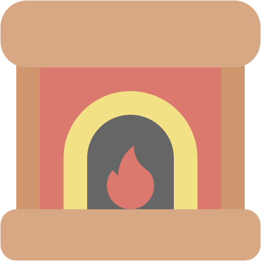 Камин бесплатно иконка