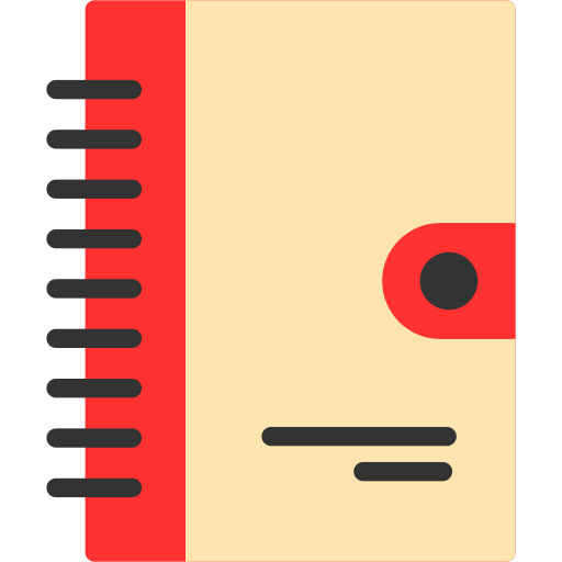 Diary - free icon