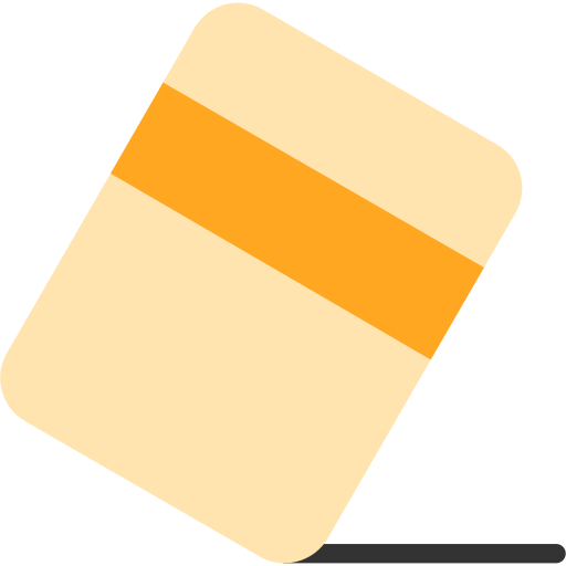 Eraser Generic color fill icon