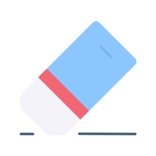 Eraser free icon