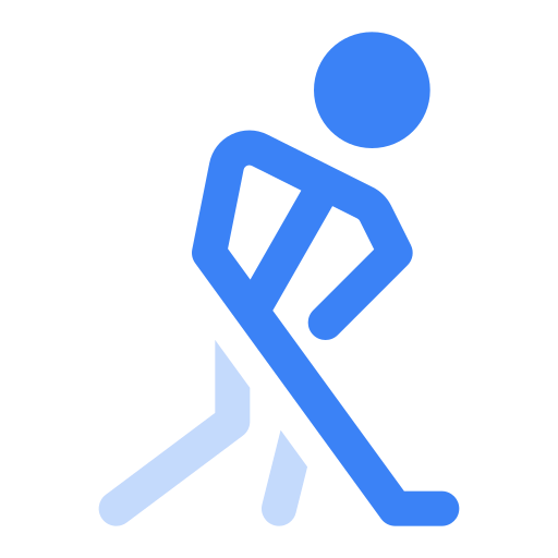 Hockey Generic Blue Icon