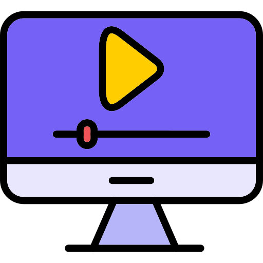 editor de video icono gratis