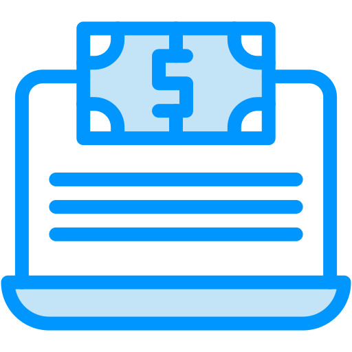 Online payment free icon