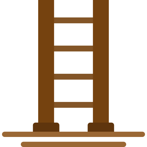 escalera icono gratis