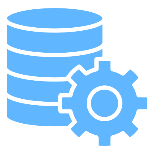 gestión de base de datos icono gratis
