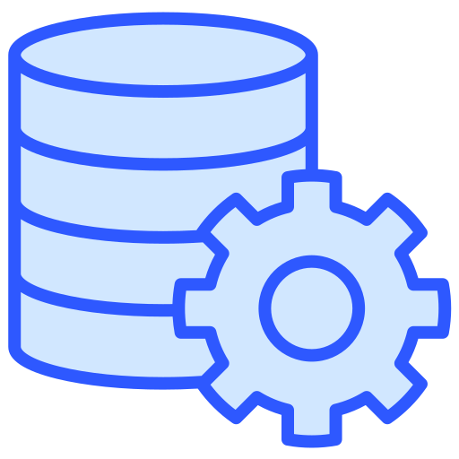 Database management Generic color lineal-color icon