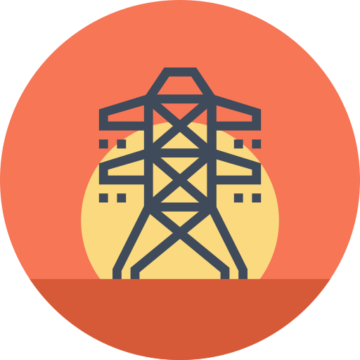 strommast kostenlos Icon