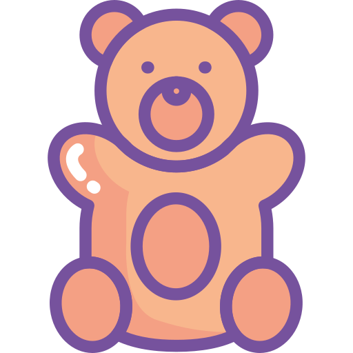 Teddy bear Generic Outline Color icon