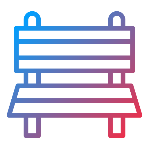 Скамейка бесплатно иконка