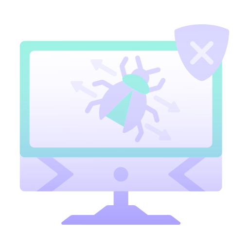 attaque de virus Icône gratuit attaque de virus Icône gratuit