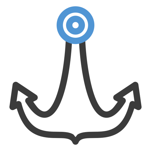 Anchor free icon