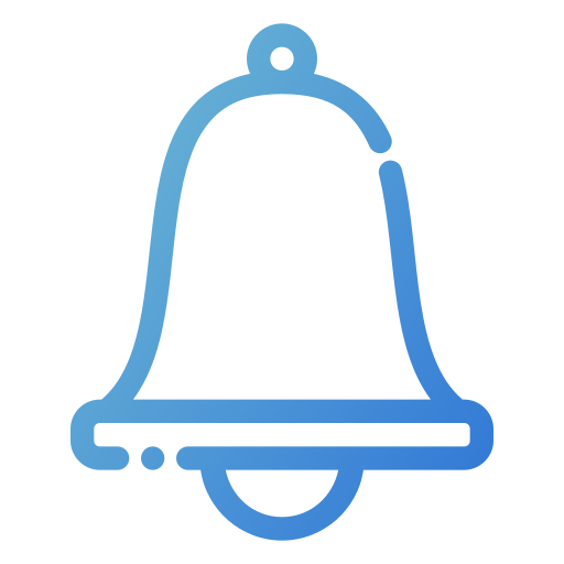 Bell Generic Gradient Outline Icon