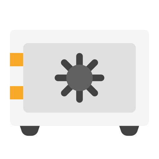 caja de seguridad icono gratis