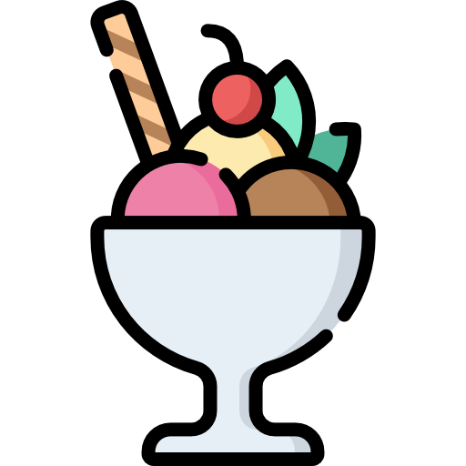 Ice cream Special Lineal color icon