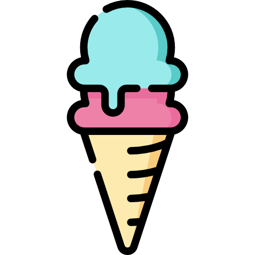 Ice cream Special Lineal color icon