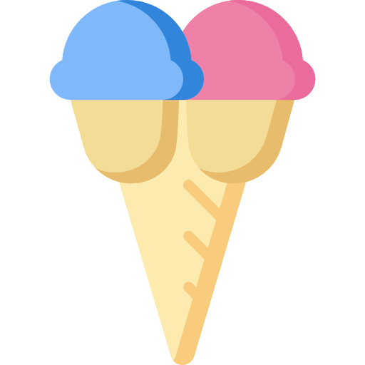 Ice cream Special Flat icon