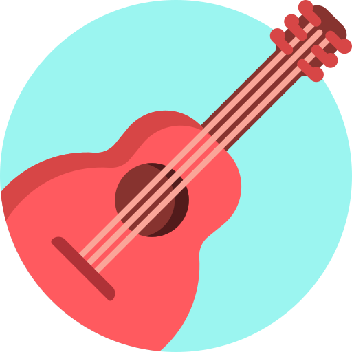 guitarra acustica icono gratis