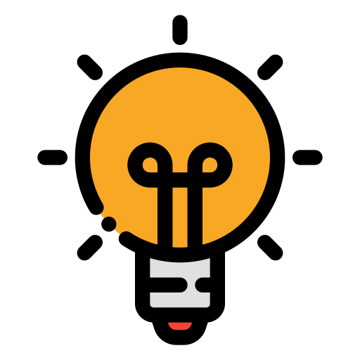 Light Bulb Generic Color Lineal-color Icon