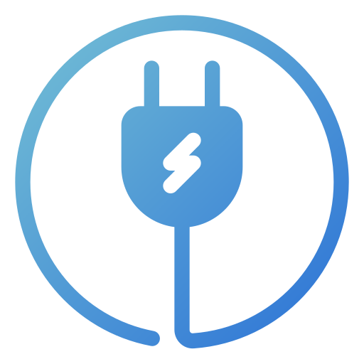 Plug Generic gradient fill icon