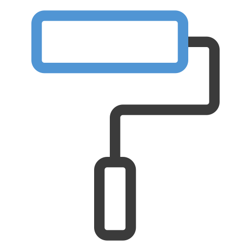 Paint roller free icon