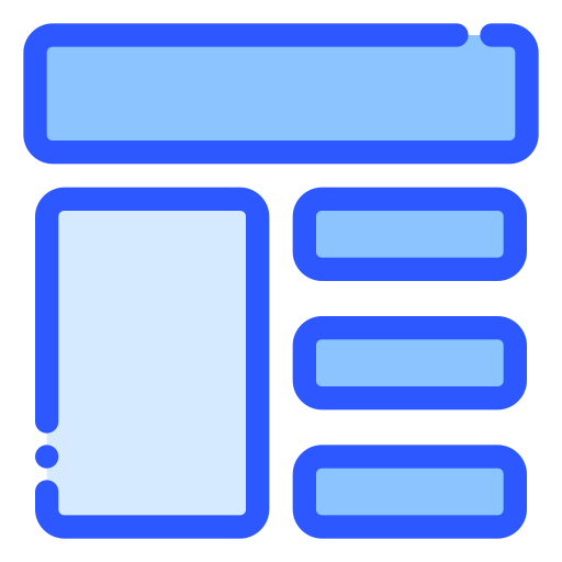 Layout Generic color fill icon