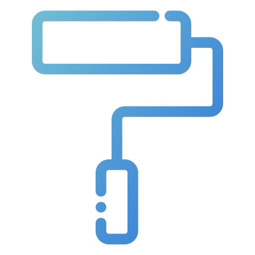 rodillo icono gratis