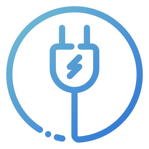 Plug Generic gradient outline icon