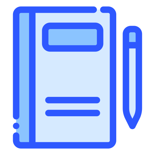 Notebook - Free education icons